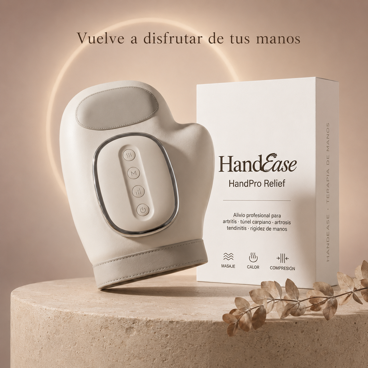 HandEase - Guante Masajeador Pro Para Recuperar tus Manos