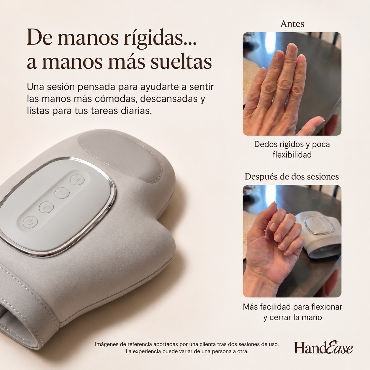 HandEase - Guante Masajeador Pro Para Recuperar tus Manos